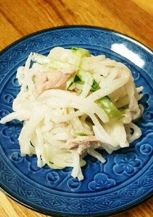 ツナ缶で大根サラダ-レシピのメイン写真
