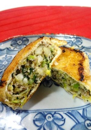 餃子稲荷-レシピのメイン写真