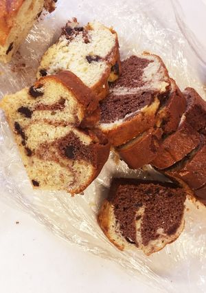 簡単バナナとチョコチップのパウンドケーキ-レシピのメイン写真
