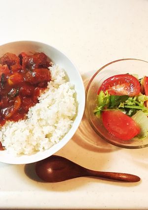 手作りミートボールのトマトソース煮-レシピのメイン写真