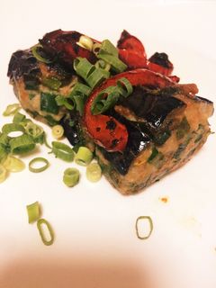 餃子のタネアレンジ!ナスのはさみ揚げ-レシピのメイン写真