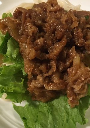 焼肉そうめん-レシピのメイン写真