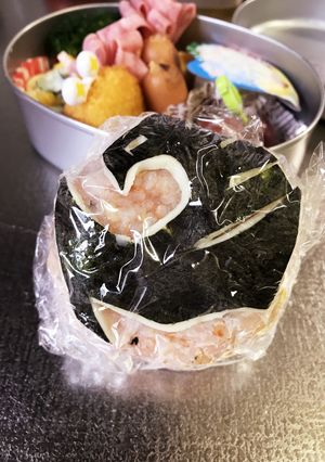 キュウレンジャー☆シシレッドおにぎり♡-レシピのメイン写真