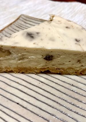 ヨーグルト不使用。バナナレアチーズケーキ-レシピのメイン写真