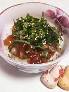 釣り名人秘伝の味★鯛の漬け丼♬-レシピのメイン写真