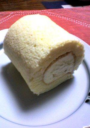 たまご１こでロールケーキ-レシピのメイン写真