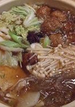 肉団子と春雨鍋（香り豊かな中華風♪）-レシピのメイン写真