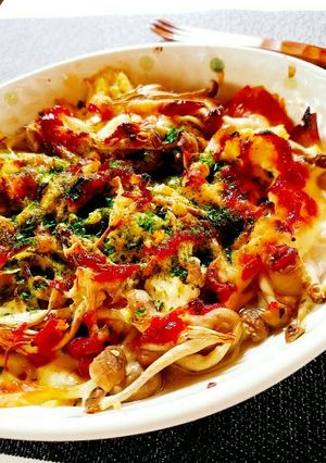 即席♪美味♪きのこと豆腐のグラタン-レシピのメイン写真