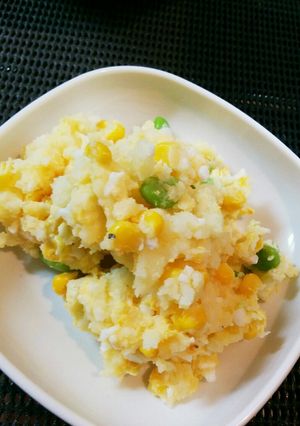コーンと枝豆のポテトサラダ-レシピのメイン写真