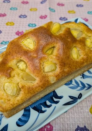 剥き栗のミニパウンドケーキ-レシピのメイン写真