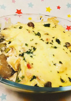 ホワイトソースパングラタン-レシピのメイン写真