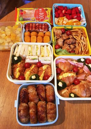 小学校の運動会弁当-レシピのメイン写真