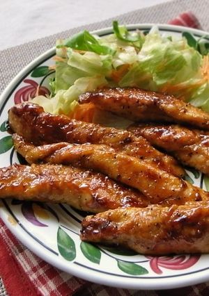 鶏ささみスティック！甘辛カレー味-レシピのメイン写真