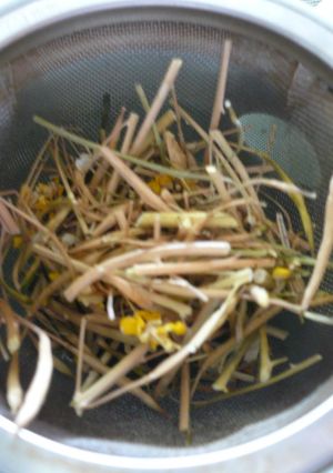 菜の花茶-レシピのメイン写真