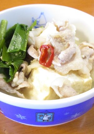 さっぱり塩味☆塩肉豆腐-レシピのメイン写真