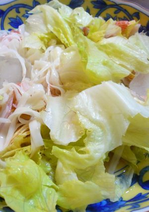 レタスでロカボ麺-レシピのメイン写真