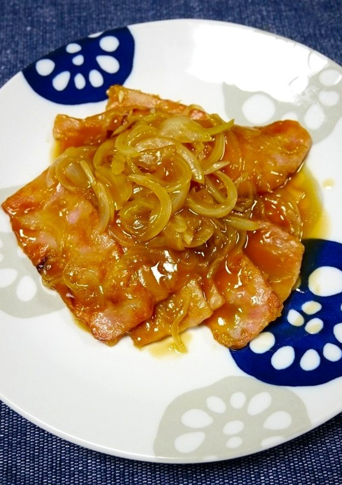 簡単！ベーコンのしょうが焼き-レシピのメイン写真
