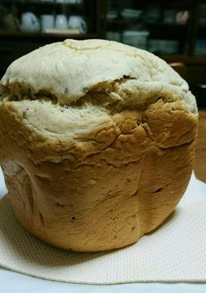 ふわふわハトムギ黒ごま食パン-レシピのメイン写真