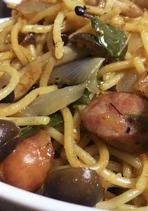 バターとおろしニンニクで簡単パスタ-レシピのメイン写真