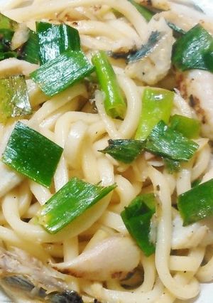 さわらの西京焼ほぐし焼きうどん-レシピのメイン写真