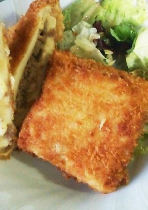 高野豆腐のはさみカツ-レシピのメイン写真