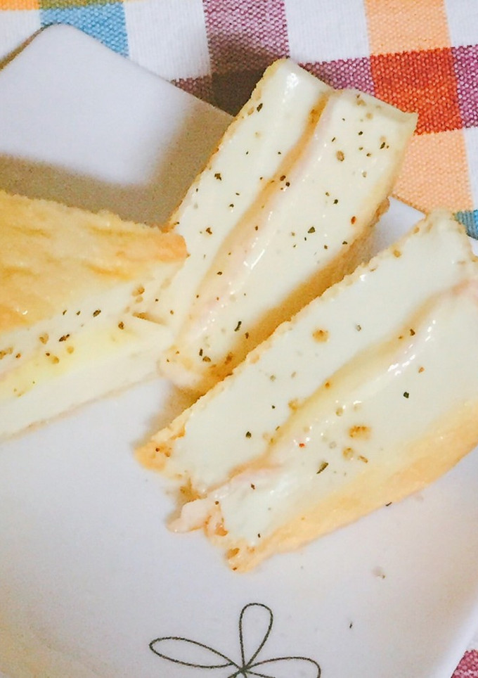 お弁当に♡簡単 厚揚げのハムチーズサンド-レシピのメイン写真