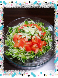 サラダそうめん-レシピのメイン写真