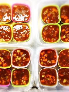 ブラウンシチュー ☻ 離乳食中期〜冷凍可-レシピのメイン写真
