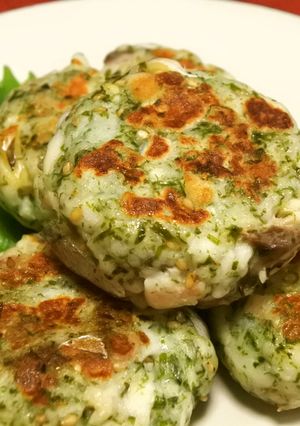 ふんわり磯辺塩さバーグ-レシピのメイン写真