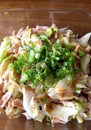 キャベツとササミの和え物-レシピのメイン写真