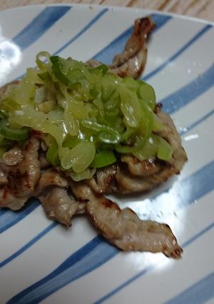 豚こま肉のネギソース★-レシピのメイン写真