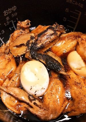 炊飯器で超カンタン☆手羽先のコーラ煮-レシピのメイン写真