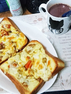 カレーピザ-レシピのメイン写真