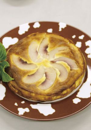 モモのチーズケーキ-レシピのメイン写真