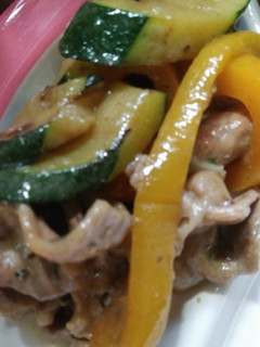ズッキーニと豚肉の炒め物-レシピのメイン写真
