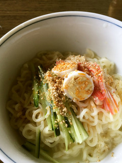 ピリ辛サッポロ一番塩らーめん-レシピのメイン写真