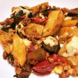 新じゃがとグリル野菜のトマト炒め★