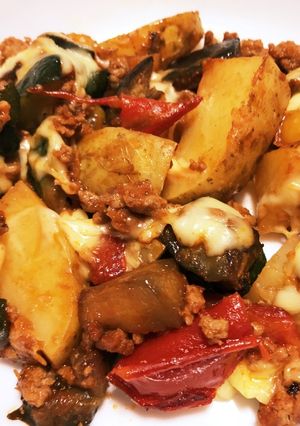 新じゃがとグリル野菜のトマト炒め★-レシピのメイン写真
