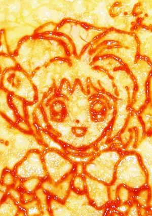 おうちメイドカフェ♡萌え²トースト-レシピのメイン写真