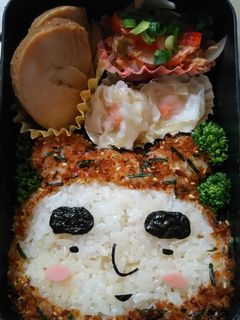 旦那⭐キャラ弁 伝染るんです-レシピのメイン写真
