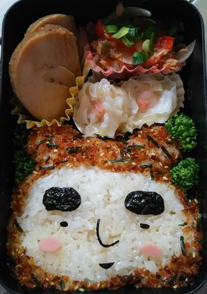旦那⭐キャラ弁 伝染るんです-レシピのメイン写真