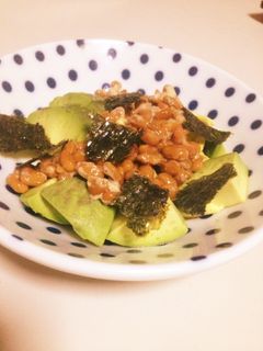 アボカド納豆和え-レシピのメイン写真