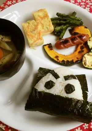 お結びくん♪らんちぷれーと！-レシピのメイン写真