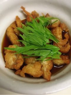 鶏皮ポン酢 おつまみ簡単-レシピのメイン写真