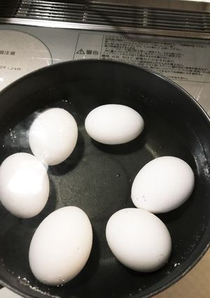 簡単☆半熟ゆで卵-レシピのメイン写真