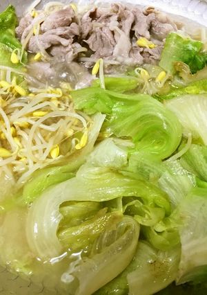 簡単！野菜たっぷり鍋！-レシピのメイン写真