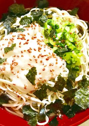 野沢菜漬けと★とろろのぶっかけランチ♪-レシピのメイン写真