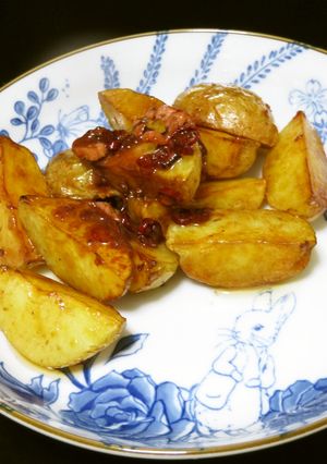 じゃがいものピリ辛焼き☆イカか鰹の塩辛で-レシピのメイン写真