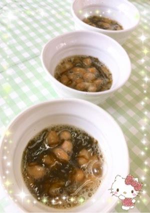 納豆〜もずく和え〜(o˘◡˘o)♡-レシピのメイン写真