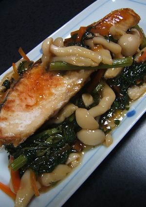 焼き塩鮭の野菜あんかけ添え-レシピのメイン写真